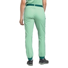 Schöffel Hiking Trousers Hestad Pant (4-Way Stretch, Water-Repellent) Long Green Ladies