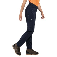 Schöffel Hiking Trousers Hestad Pant (4-Way Stretch, Water-Repellent) Long Dark Blue Ladies