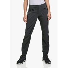 Schöffel Hiking Trousers Hestad Pant (4-Way Stretch, Water-Repellent) Long Asphalt Grey Ladies