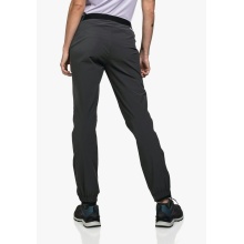 Schöffel Hiking Trousers Hestad Pant (4-Way Stretch, Water-Repellent) Long Asphalt Grey Ladies