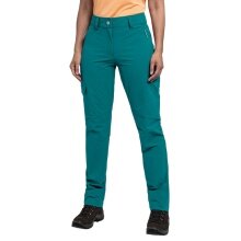 Schöffel Kitzstein Hiking Trousers (2-Way Stretch, Water-Repellent) Long Dark Green Ladies