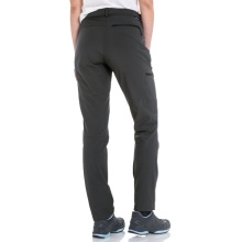 Schöffel Hiking Trousers Pant Ascona (4-way stretch, durable, water-repellent) long dark grey Women