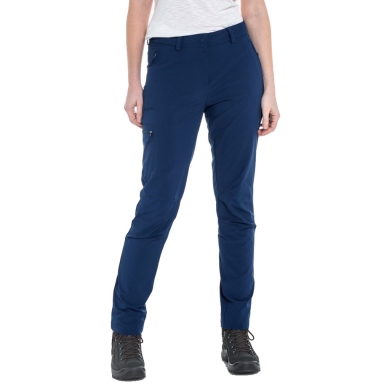 Schöffel Hiking Trousers Pant Ascona (4-way stretch, durable, water-repellent) long navy blue Women