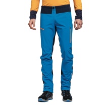 Schöffel Softshell Hiking Trousers Rinnen Pant (high breathability, elastic waistband) blue Men