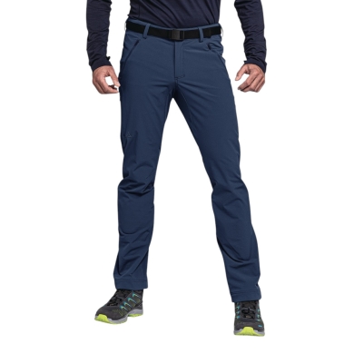 Schöffel Taibun Hiking Trousers (2-Way Stretch, Durable) Navy Blue Men's