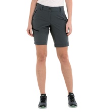 Schöffel Hiking Trousers Toblach2 Shorts (high wearing comfort) short asphalt grey ladies