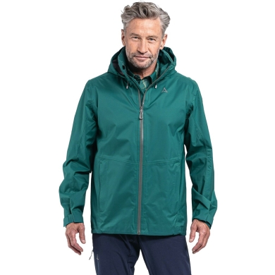 Schöffel Trekking Hiking Jacket Aiplspitz (waterproof, 2-layer VENTURI) dark green men's