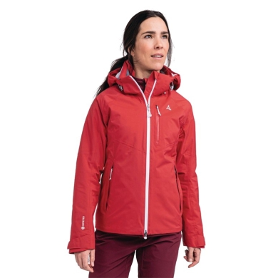 Schöffel Trekking-Hiking Jacket Gaschurn (2-layer, waterproof and breathable) red Women