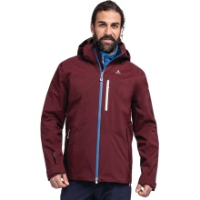 Schöffel Trekking-Hiking Jacket Gaschurn (2-layer, waterproof and breathable) burgundy Men