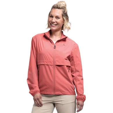 Schöffel Hiking Jacket Graz (4-Way Stretch, Windproof) Pink Ladies