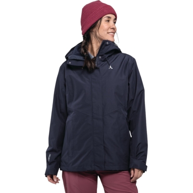 Schöffel Hiking Jacket 3-in-1 Style Okere Jacket (2-Layer VENTURI) navy blue Ladies