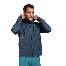 Schöffel Summer Hiking Jacket Tegelberg 2.5-Layer (waterproof, windproof, lightweight, breathable) dark blue Men