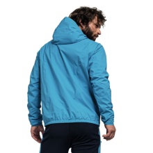 Schöffel Summer Hiking Jacket Tegelberg 2.5-Layer (waterproof, windproof, lightweight, breathable) light blue Men