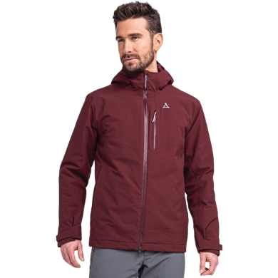 Schöffel Hiking Jacket Torspitze (4-Way Stretch, Waterproof) Burgundy Men's