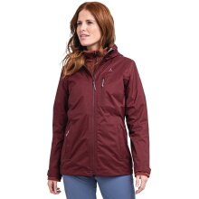 Schöffel Trekking Hiking Jacket ZipIn Stanzach (waterproof, durable) burgundy ladies