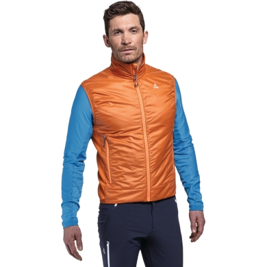 Schöffel Hiking Gilet Hybrid Vt Style Cascata (windproof, water-repellent) orange men