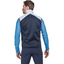 Schöffel Hiking Vest Hybrid Vt Style Cascata (windproof, water-repellent) light grey/blue Men's