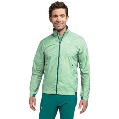 Schöffel Hiking/Wind Jacket Bygstad (lightweight, windproof, water-repellent) mint green men's