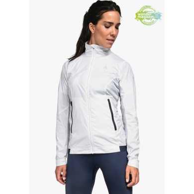 Schöffel Hiking Windbreaker Bygstad (lightweight, windproof, water-repellent) white Women