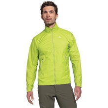 Schöffel Hiking/Wind Jacket Bygstad (lightweight, windproof, water-repellent) lime green men's