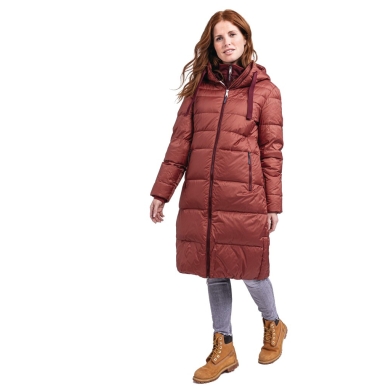 Schöffel Winter Down Coat Kenosha (windproof, water-repellent) red Women