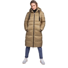 Schöffel Winter Down Coat Kenosha (windproof, water-repellent) beige-brown Women