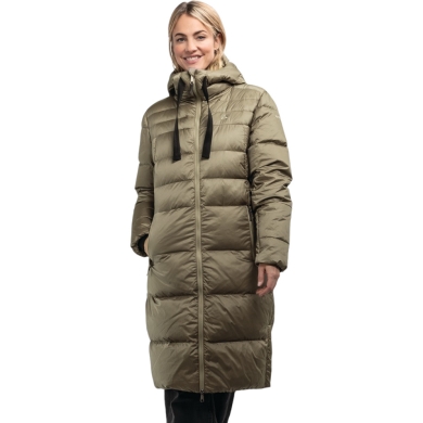 Schöffel Winter Down Coat Kenosha (windproof, water-repellent) brown Women