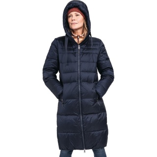 Schöffel Winter Down Coat Kenosha (windproof, water-repellent) dark blue Women