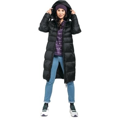 Schöffel Winter Down Coat Kenosha (windproof, water-repellent) black Women