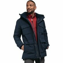 Schöffel Winter Down Parka Ridgeland (wind and waterproof, lightweight) navy blue Men