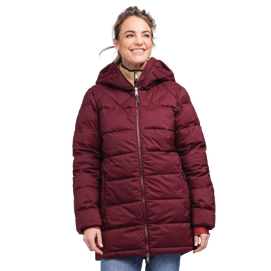 Schöffel Winter Parka Boston (waterproof and windproof) burgundy Women