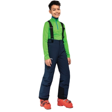 Schöffel Winter Ski Trousers Joran (high breathability, snow gaiter) navy blue Boys