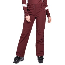 Schöffel Winter Ski Pants Pontresina Pant (4-way stretch, waterproof, high freedom of movement) burgundy Women