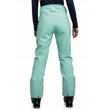 Schöffel Winter Ski Trousers Weissach Pant (4-Way Stretch, waterproof, high wearing comfort) mint green ladies