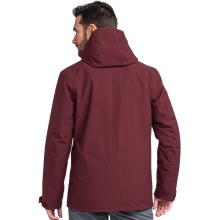 Schöffel Hiking-Winter Jacket Auerspitz 3in1 (waterproof, windproof, breathable) burgundy Men