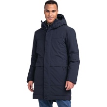 Schöffel Winter Jacket Down Parka Canterbury (lightweight, waterproof, 4-way stretch) navy blue Men