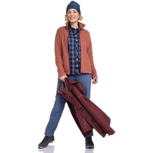 Schöffel Winter Jacket 3in1 Partinello (waterproof and windproof + fleece jacket) burgundy Women