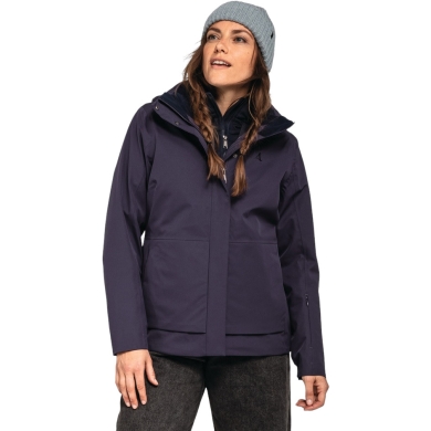 Schöffel Winter Jacket ZipIn Toledo (waterproof, windproof, breathable) purple ladies