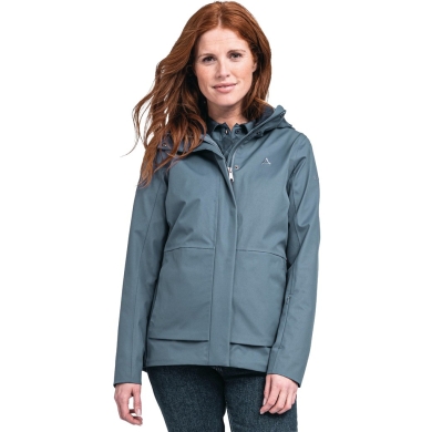 Schöffel Winter Jacket ZipIn Toledo (waterproof, windproof, breathable) blue Women