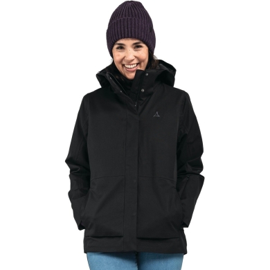 Schöffel Winter Jacket ZipIn Toledo (waterproof, windproof, breathable) black Women