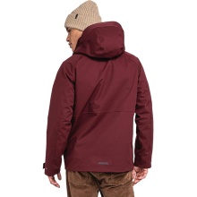 Schöffel Winter Jacket ZipIn Toledo (waterproof, windproof, breathable) burgundy Men