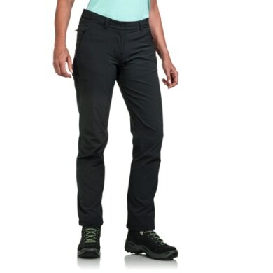 Schöffel Hiking Trousers Pant Engadin1 (4-Way Stretch, durable) long black Women