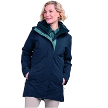 Schöffel Winter Jacket 3in1 Parka Barth (2-way stretch, waterproof, windproof) navy blue Women