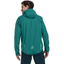 Schöffel Bicycle Rain Jacket 2.5-Layer Bohusleden (waterproof) teal green Men