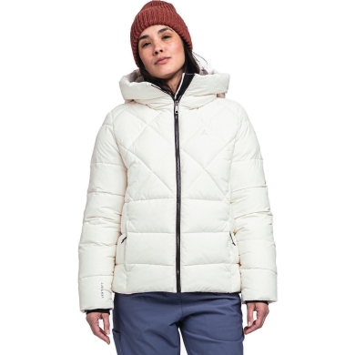 Schöffel Insulated Winter Jacket Boston Insulated (windproof, water-repellent, very light) white Women