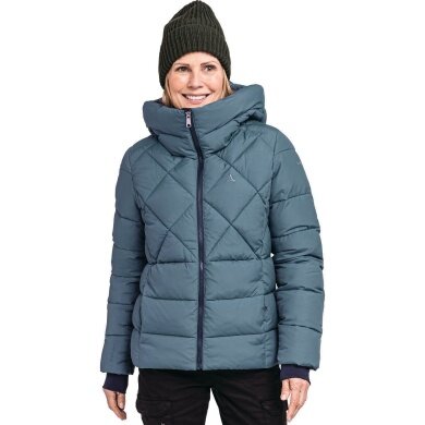 Schöffel Insulated Winter Jacket Boston Insulated (windproof, water-repellent, very light) blue-grey Women