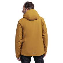 Schöffel Winter Jacket Insulated Antwerp (Hood, waterproof, breathable) yellow/brown Men