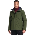 Schöffel Winter Jacket Insulated Antwerp (Hood, waterproof, breathable) khaki/green Men