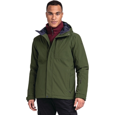 Schöffel Winter Jacket Insulated Antwerp (Hood, waterproof, breathable) khaki/green Men