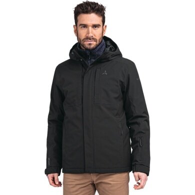 Schöffel Winter Jacket Insulated Antwerp (Hood, waterproof, breathable) black Men